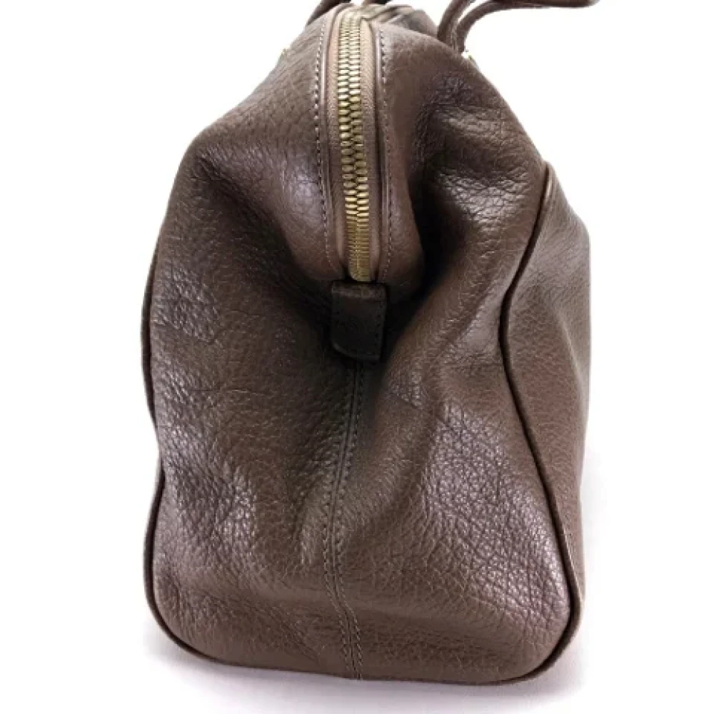 Fendi Vintage Pre-owned Leather fendi-bags Brown Dames