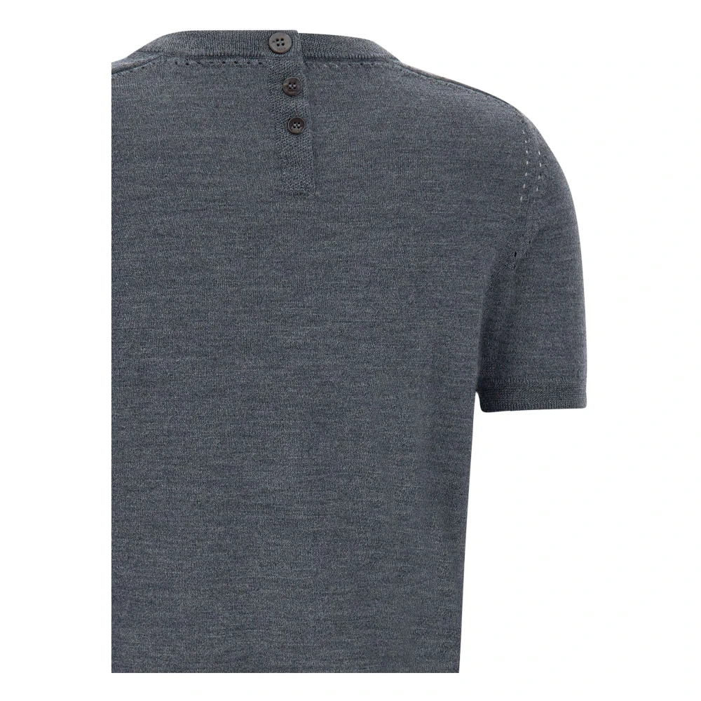 Liu Jo Merino Wol Grijs Sweater Gray Dames