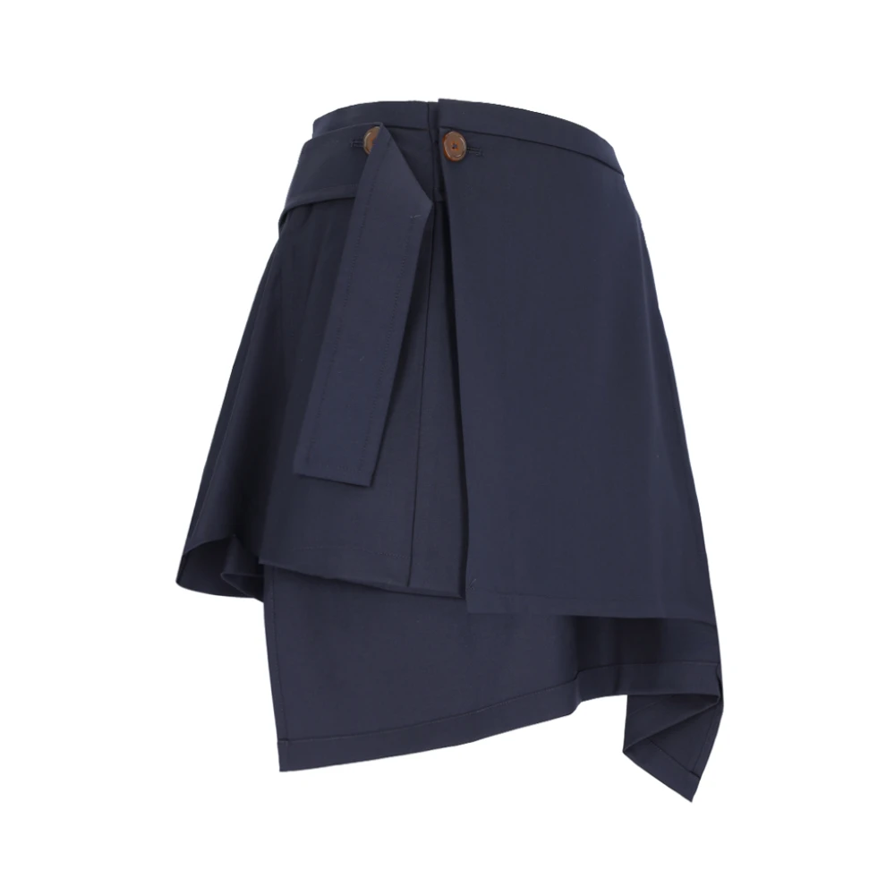 Vivienne Westwood Mini Gonna Rokken Blue Dames