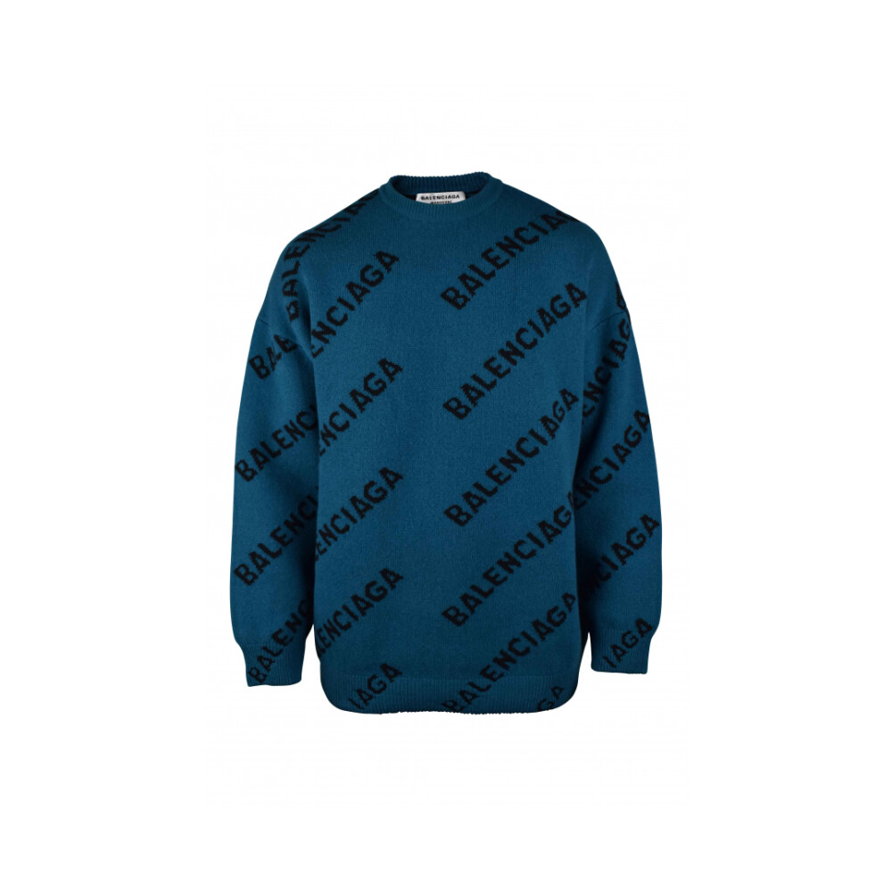 Balenciaga trui blauw new arrivals