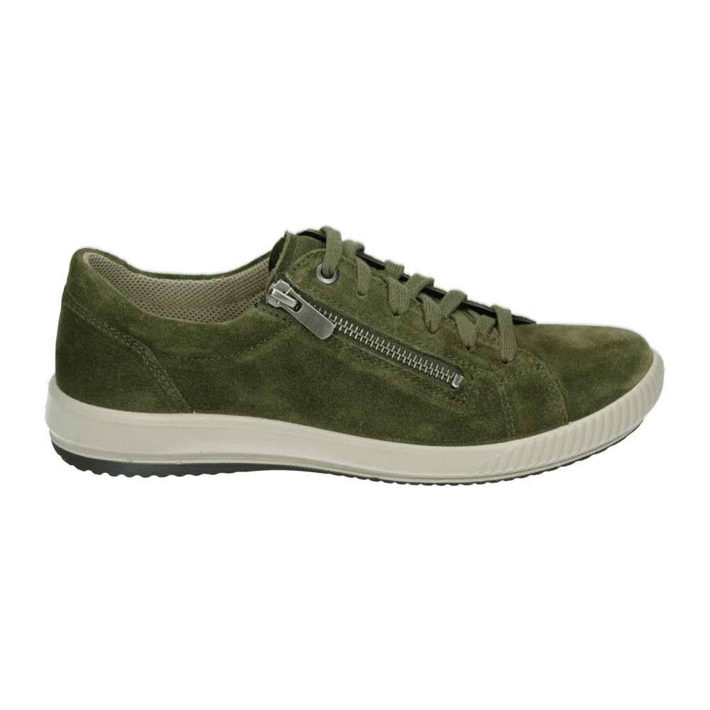 Legero Groene Suède Casual Sneakers Dames Schoenen
