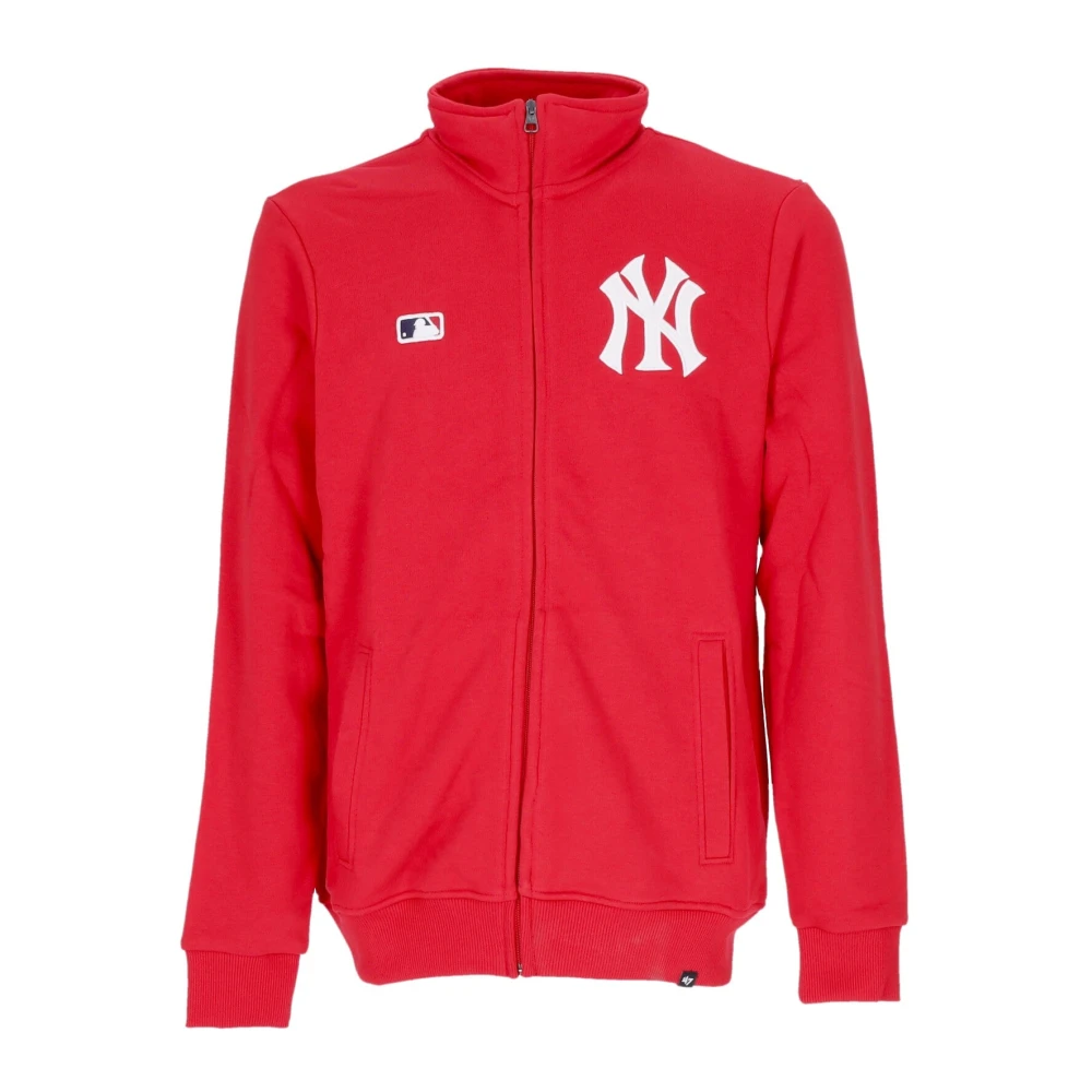 47 Brand Uomo Rosso - Helix Track Jacket Neyyan - Sweatshirts & Hoodies - L