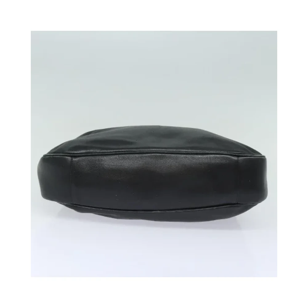 Gucci Vintage Pre-owned Leather gucci-bags Black Dames