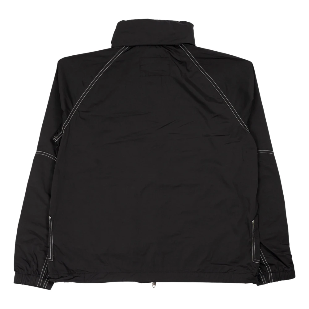 The North Face Zwarte Nylon Wind Jacket met WindWall™ Black Heren