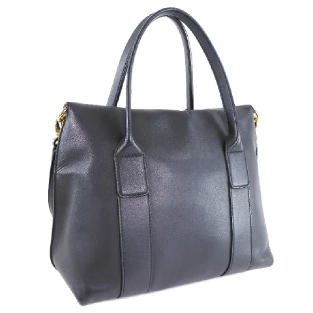 Salvatore Ferragamo Pre-owned Leather handbags Black Dames
