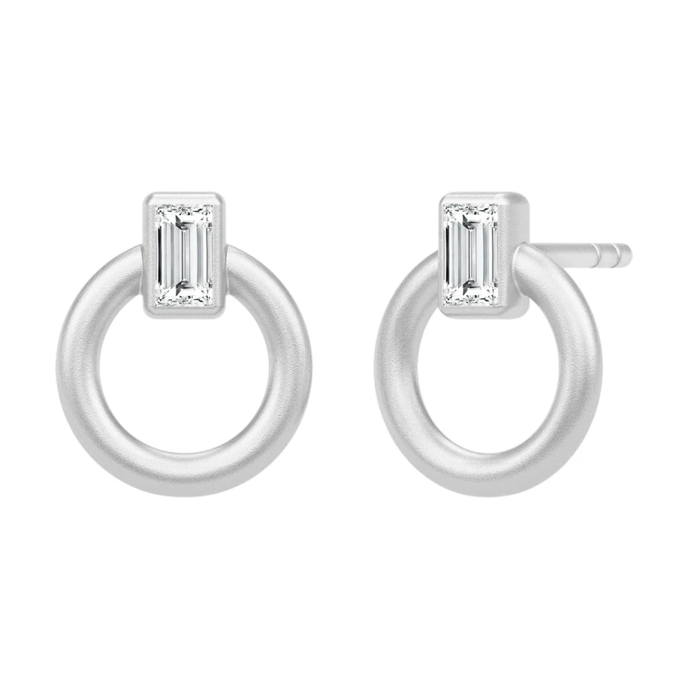 Julie Sandlau Spirit Earstuds – Rhodium Grå Dam