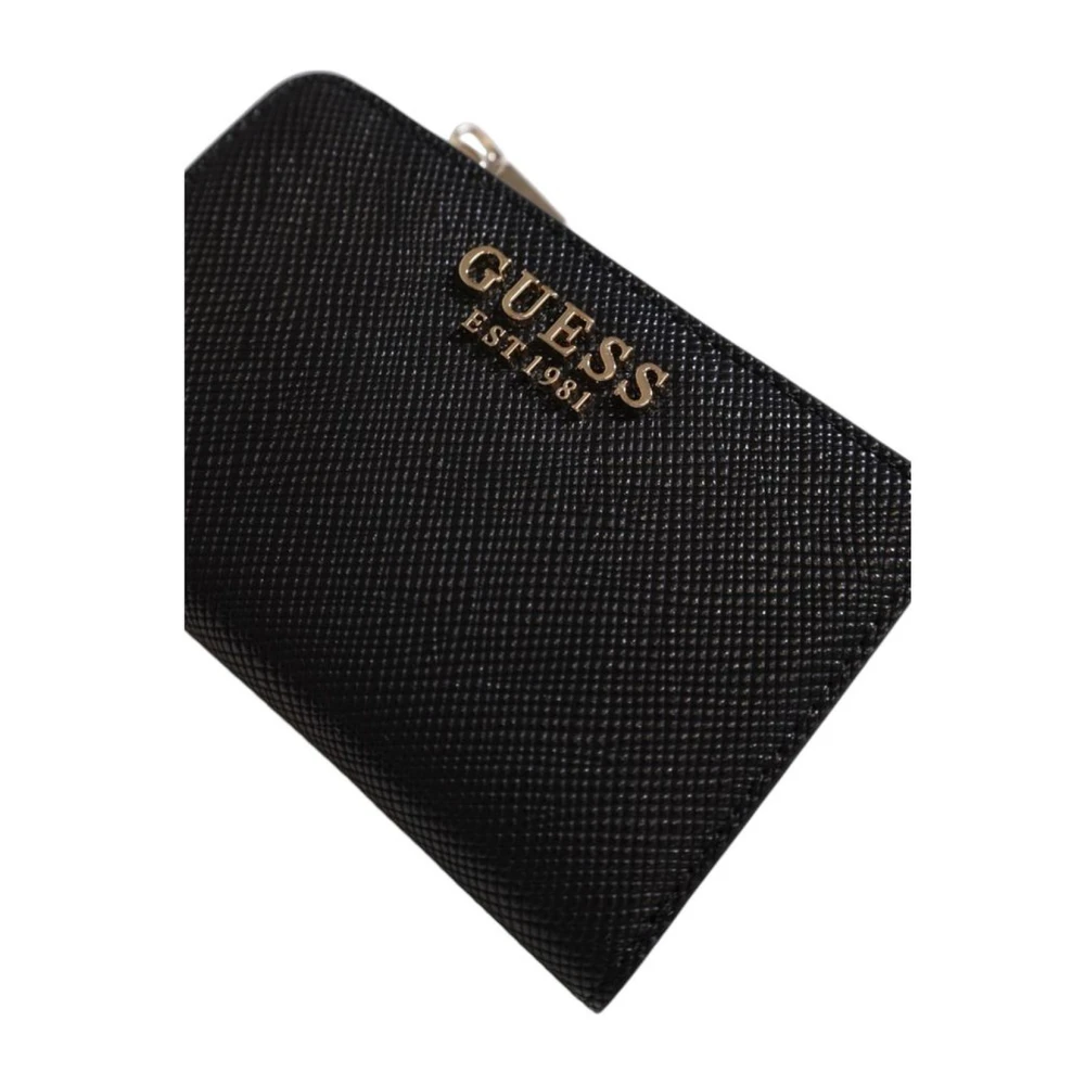Guess Polyurethaan Portemonnee Dames Collectie Black Dames
