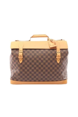 Pre-owned Clipper Damier Boston Bag