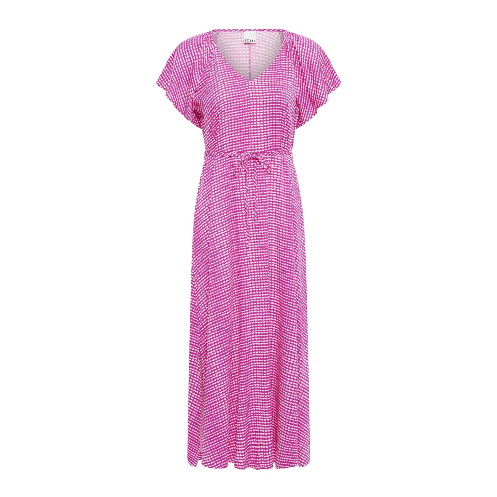 Ichi - Ihaya Dr9 Kleid - Dresses - Damen - Rosa - M - Bild 3
