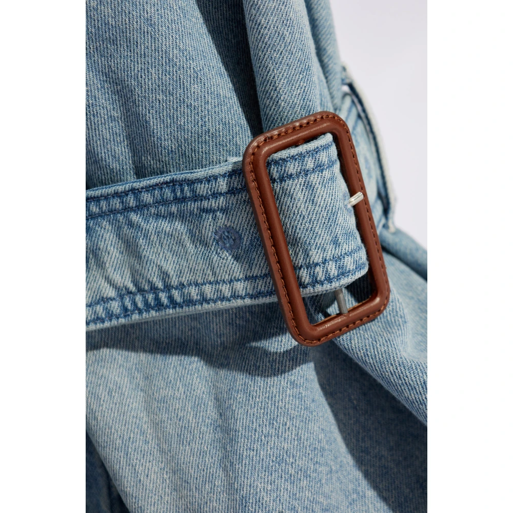JW Anderson Wijde broek Blue Dames