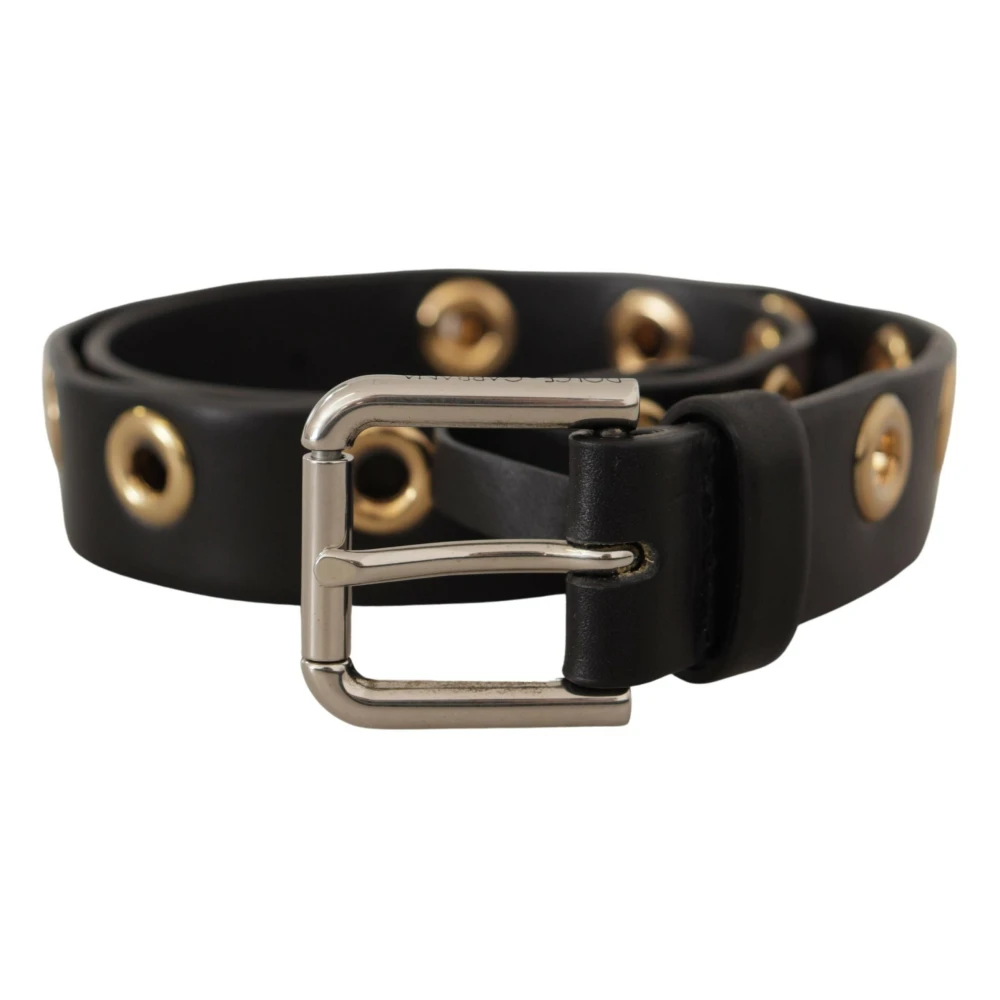 Dolce & Gabbana Black Gorgeous Belt - Unisex - Belts - One Size - Accessories