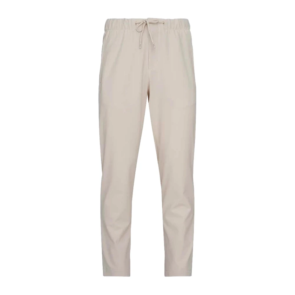 Hugo Men's Beige Ivory Slim Fit Technical Chinos - Slim-Fit Trousers - 2XL - Trousers