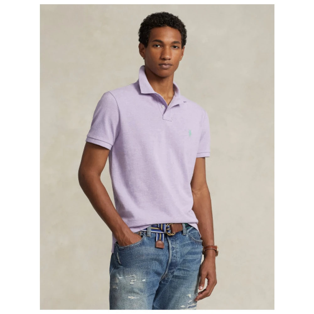 Polo Ralph Lauren Polo met korte mouwen op Purple Heren
