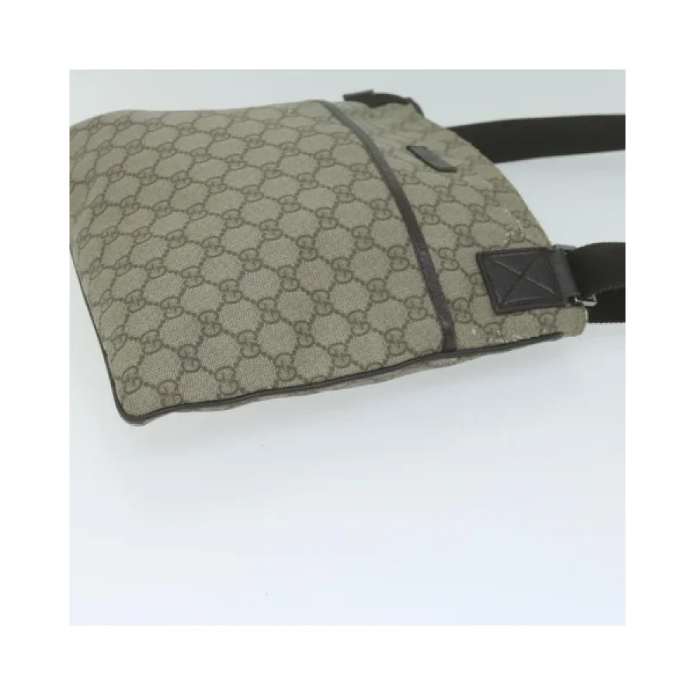 Gucci Vintage Pre-owned Leather gucci-bags Beige Dames
