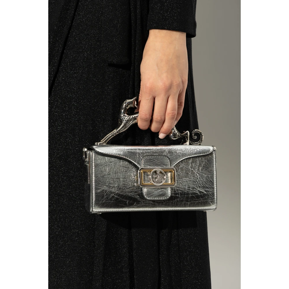 Lanvin Handtas Potlood Kat Nano Gray Dames
