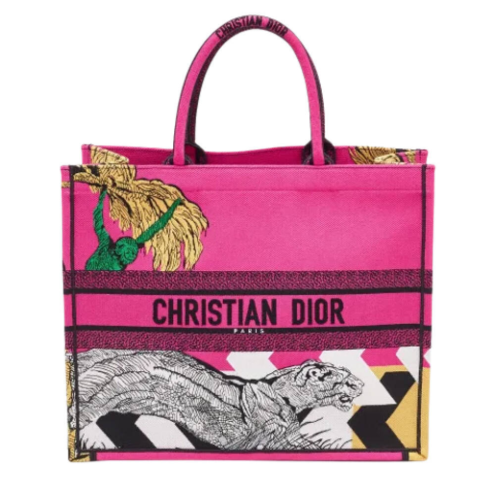 Bolso tela christian online dior