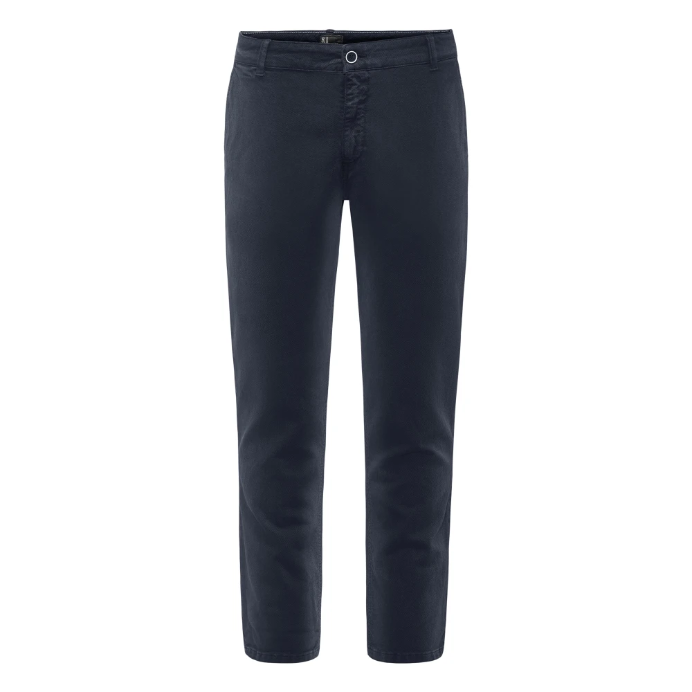 Bomboogie Uomo Blu - Pantaloni Chino Slim-Fit - Trousers - W36