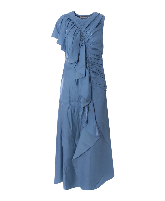 robe-maxi-drapee-elegante