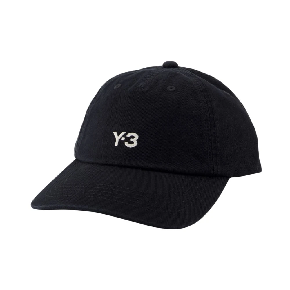 Y-3 Black Hats & Caps, Unisex, M, Dad Cap