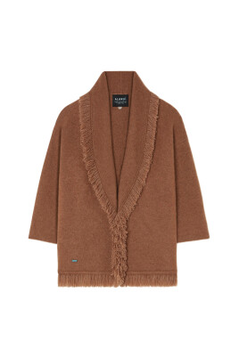 brown-fringed-shawl-collar-sweater