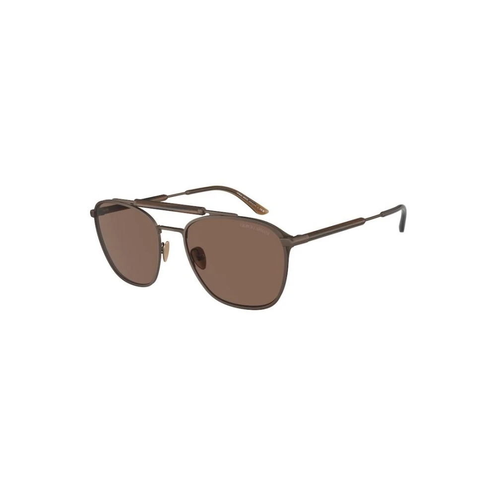 Giorgio Armani Men's Gray Sunglasses,, Authentic Glasses With Top-Notch Service Medium