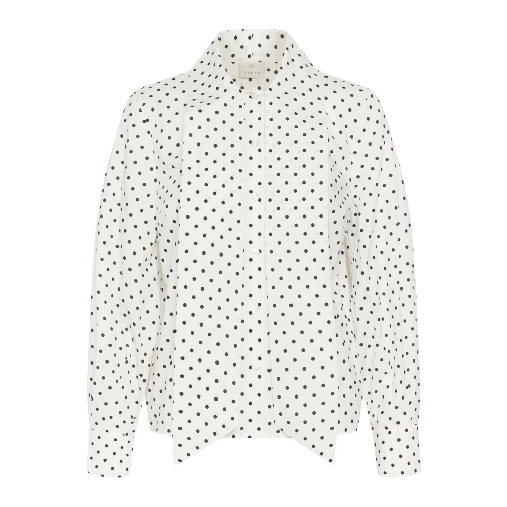 Kaffe Donna Blanc Camicia Da Milly - Immagine 2