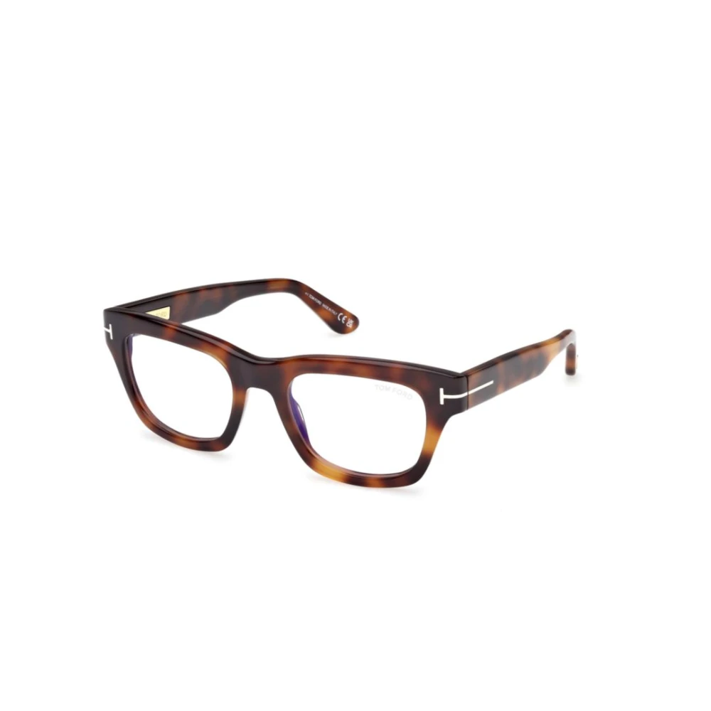 Tom Ford Unisex Blue Block Rectangular Optical