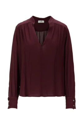 Slip-On Blus med logodetaljer