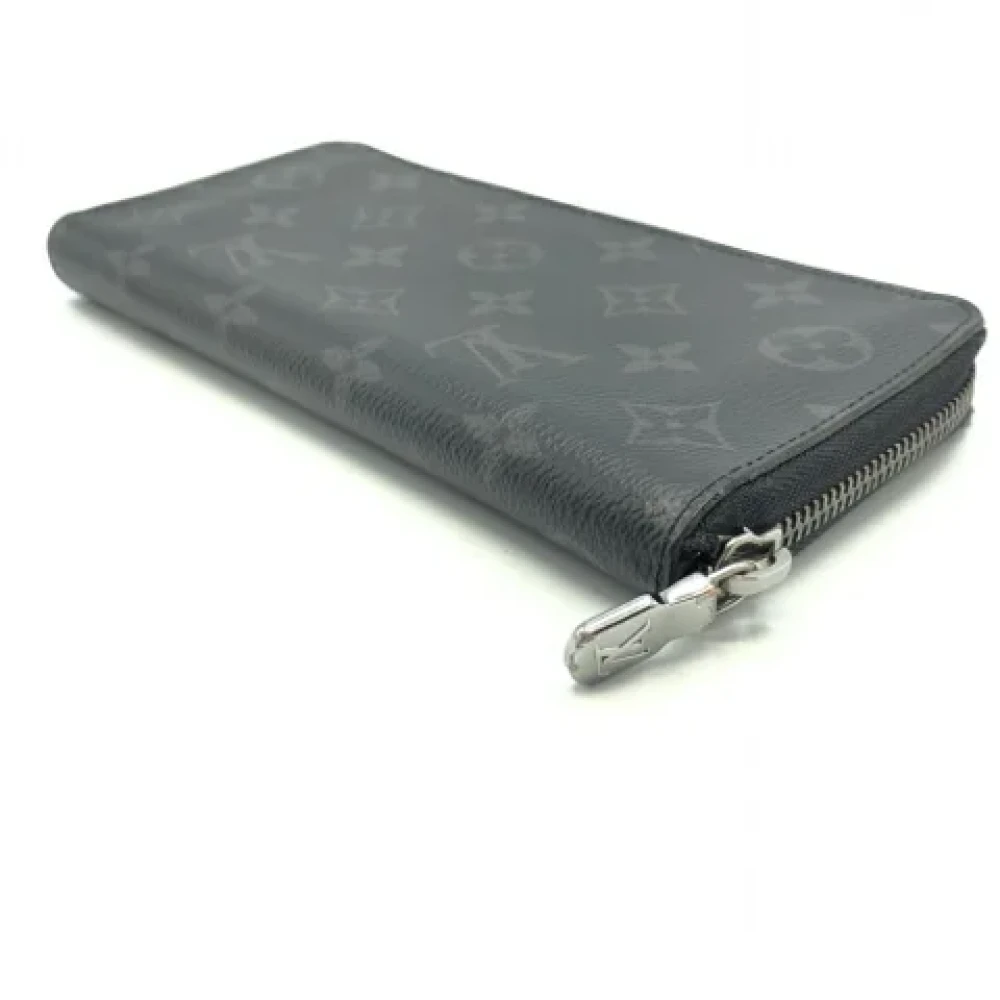 Louis Vuitton Vintage Pre-owned Canvas wallets Black Dames