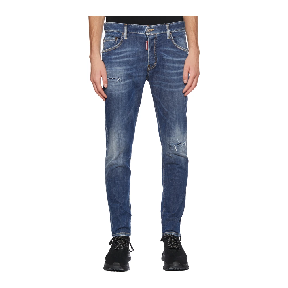 Dsquared2 Skater Icon Slim-fit Jeans Blue Heren