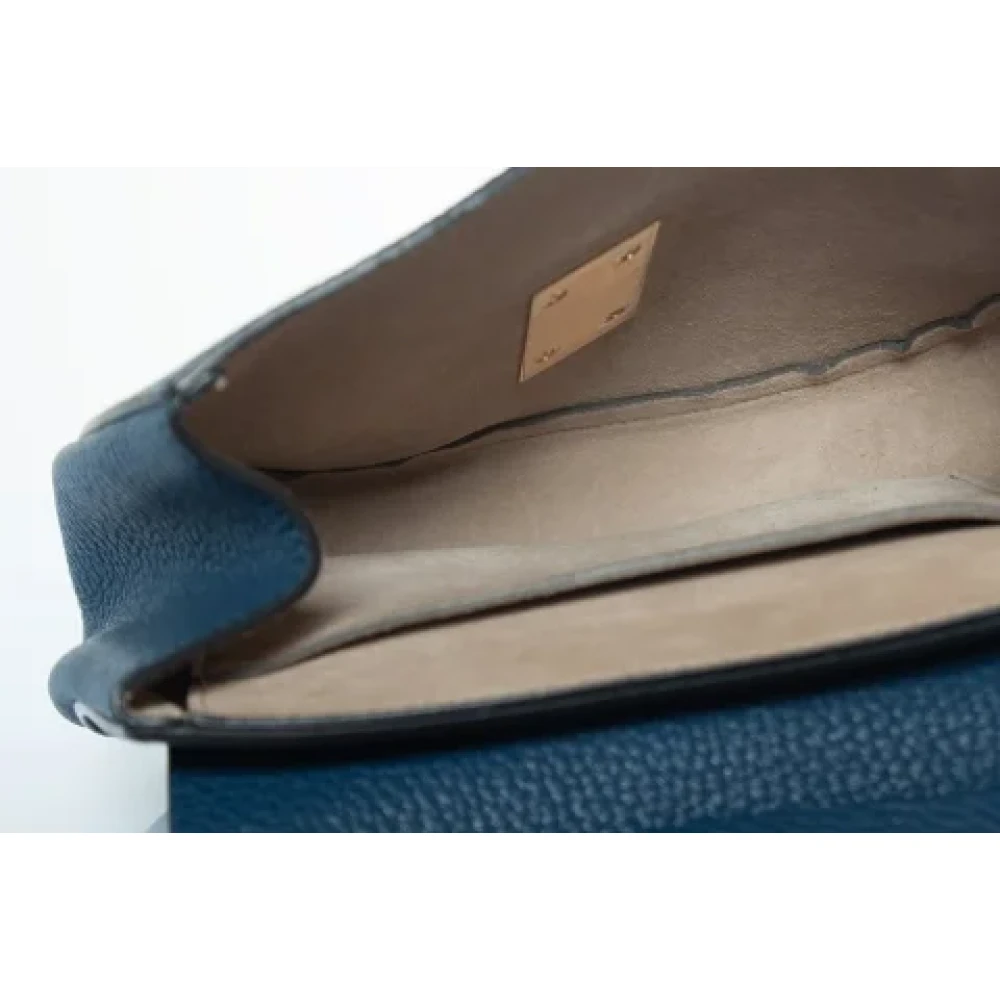 Chloé Pre-owned Leather shoulder-bags Blue Dames