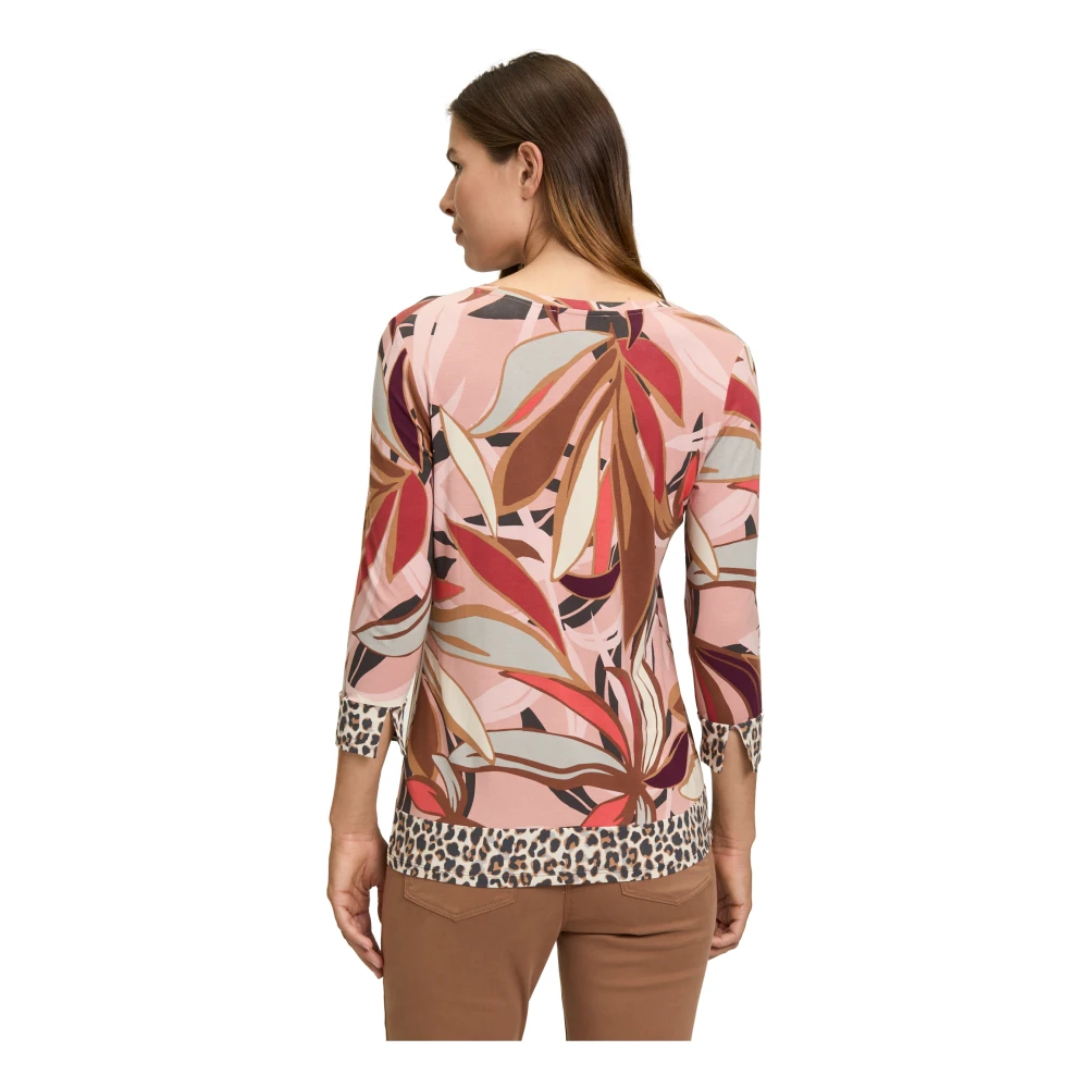 Betty Barclay Bloemenprint Basic Shirt Multicolor Dames