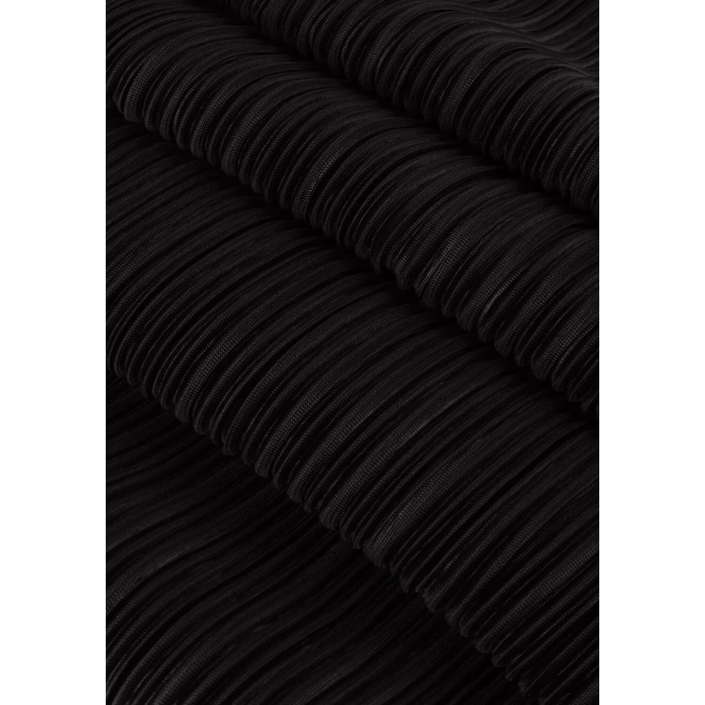 Envii Zwarte Maxi Jurk Encomo Sl Jurk Black Dames