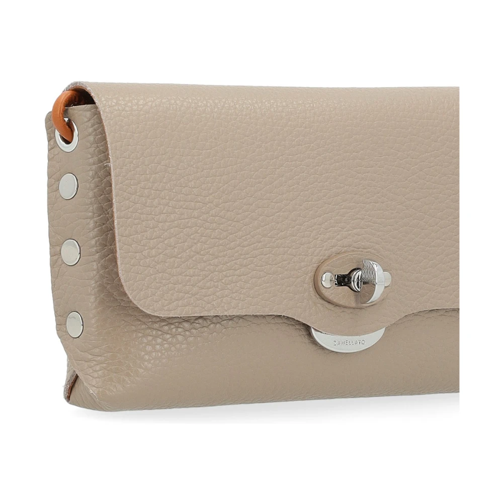 Zanellato Grijze Creta Dagelijkse Lettera Tas Beige Dames