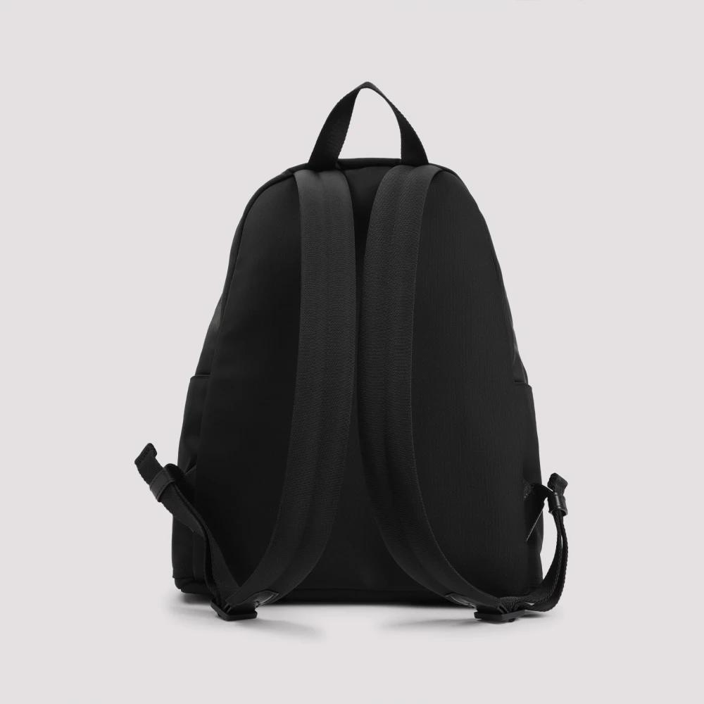 Moncler Zwarte Bucket Bag & Rugzak Black Heren