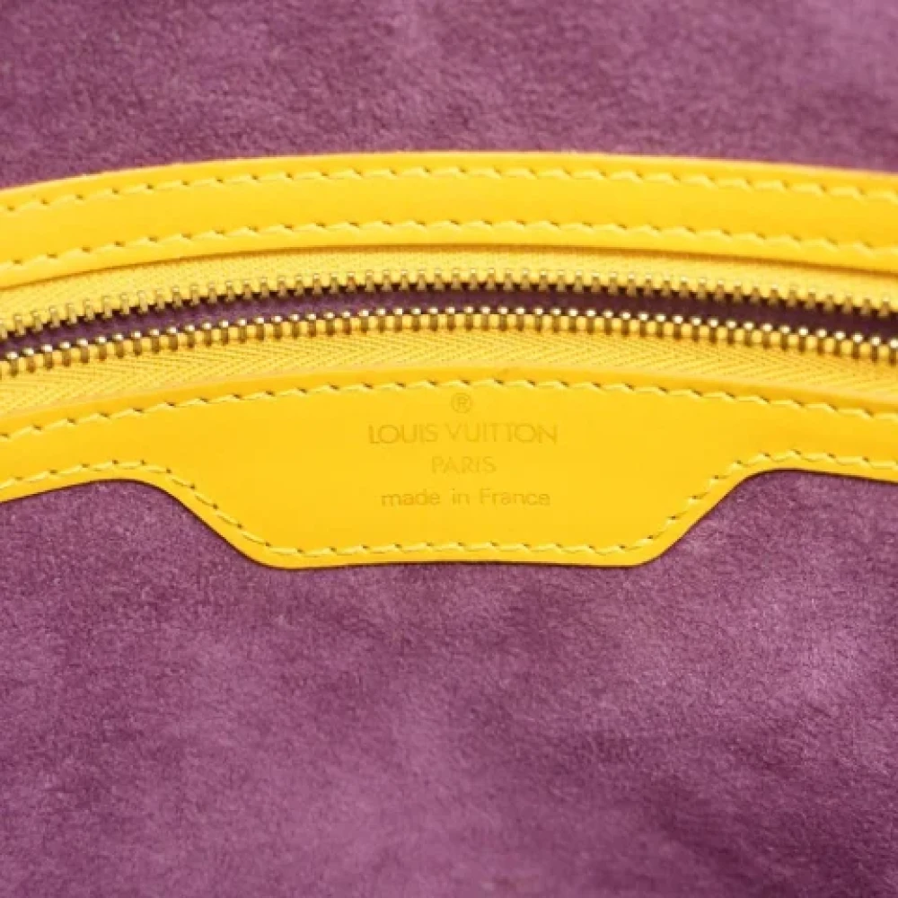 Louis Vuitton Vintage Pre-owned Fabric louis-vuitton-bags Yellow Dames