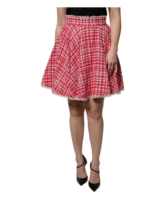 rood-wit-a-lijn-rok-hoge-taille