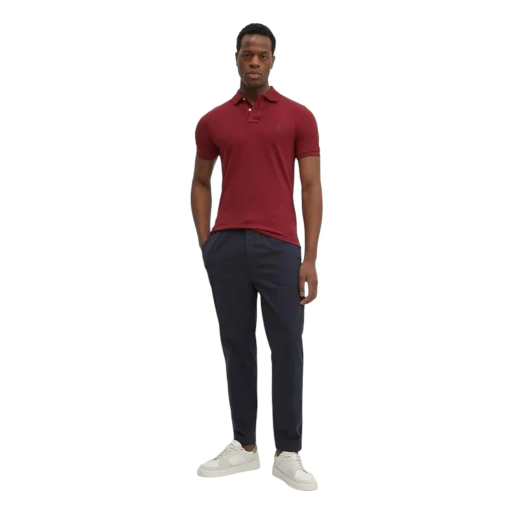 Hugo Boss Slim-fit Broek Blue Heren