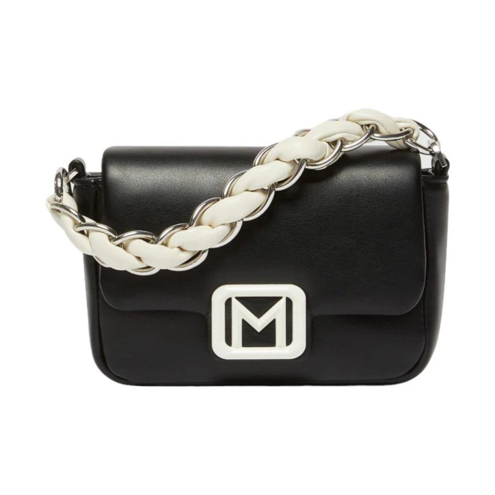 Marella Zwarte Schoudertas Lontra 001 Black Dames