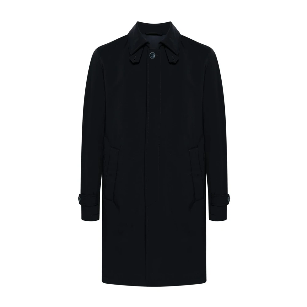 Herno Blauwe Jas voor Mannen Blue Heren