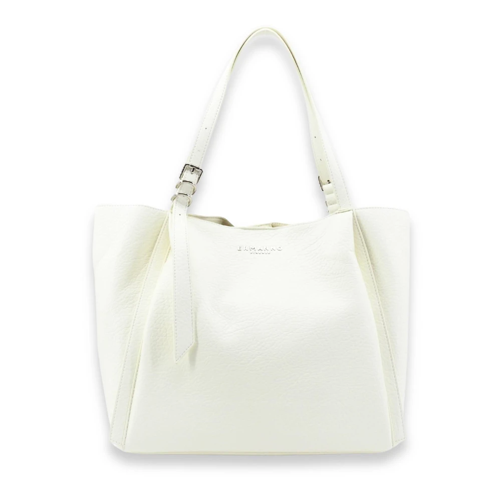 Ermanno Scervino Women's White Shopper Tote - Shopping Bags - One Size - Bags