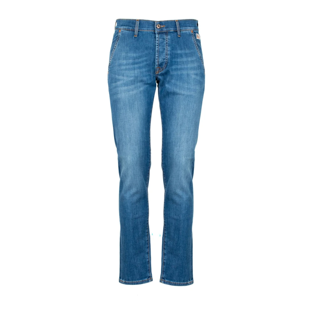 Roy Roger's Lichte Denim Jeans met Amerikaanse Zak Blue Heren