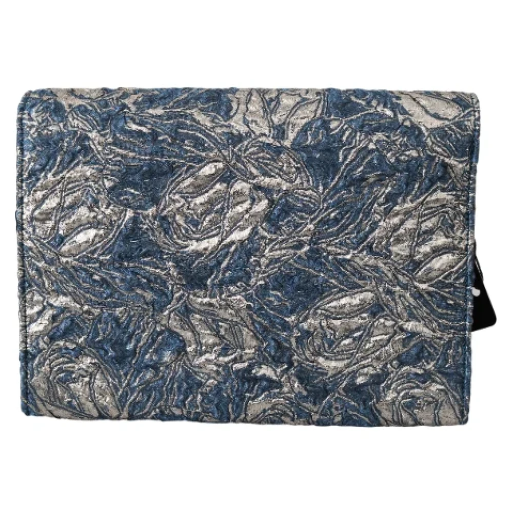 Dolce & Gabbana Pre-owned Fabric clutches Blue Dames