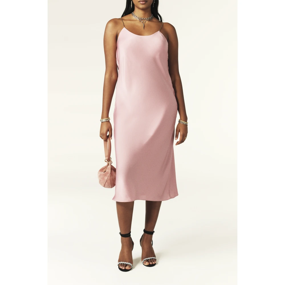 BA&SH Midi Jurk Pink Dames