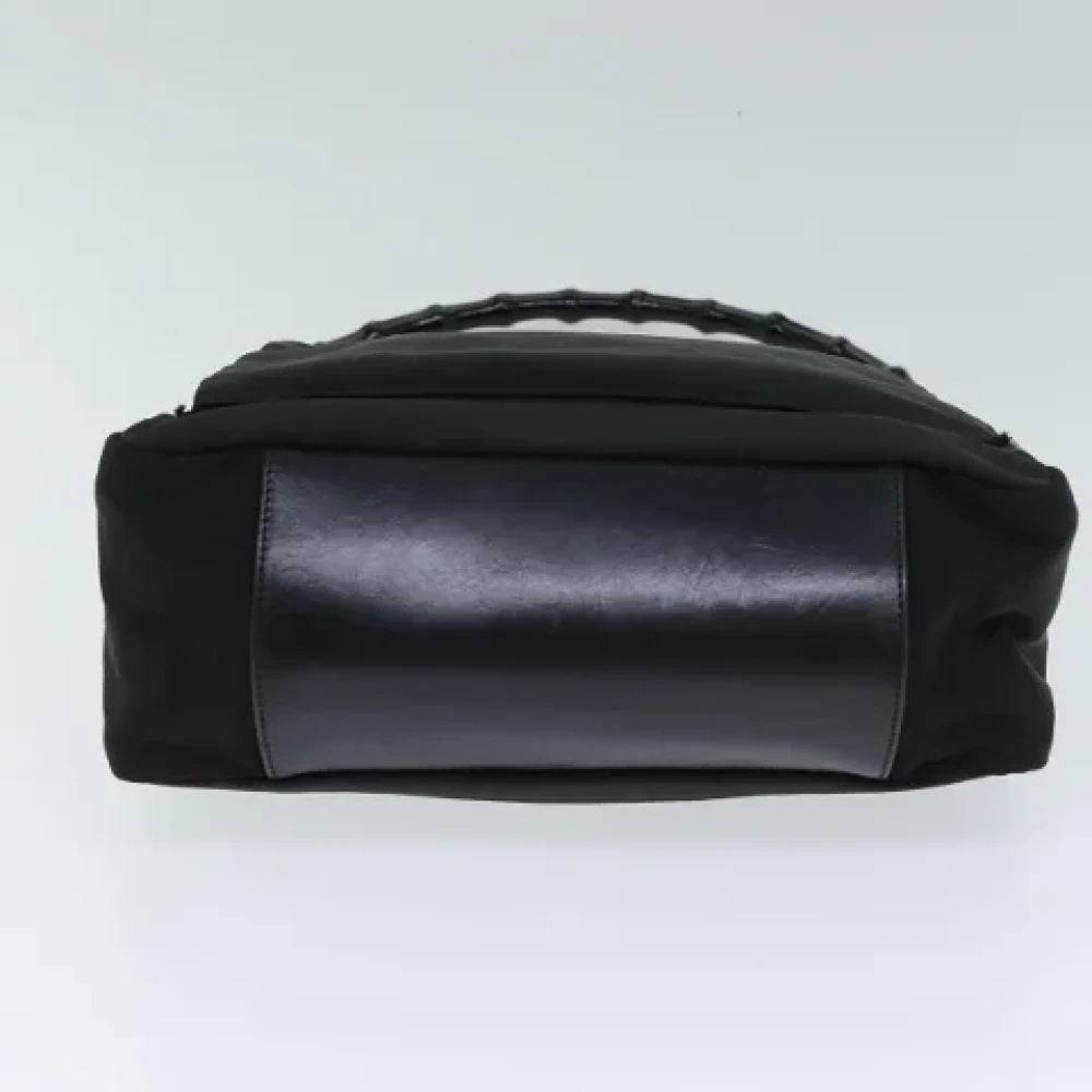 Gucci Vintage Pre-owned Fabric gucci-bags Black Dames