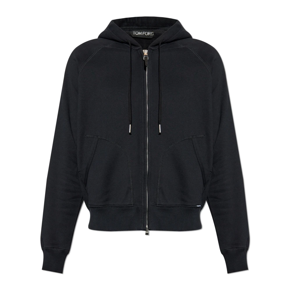 Tom Ford Hoodie Black Heren