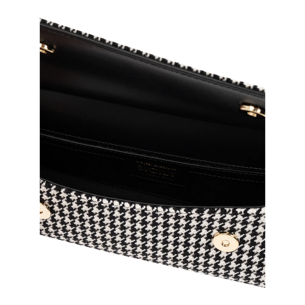 Dolce & Gabbana Schoudertas Klein Sicilië Black Dames