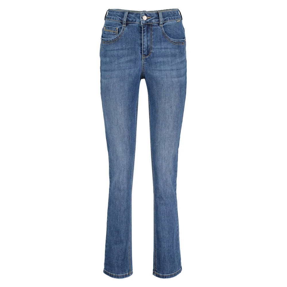 Red Button high waist straight leg jeans Kate stonewashed