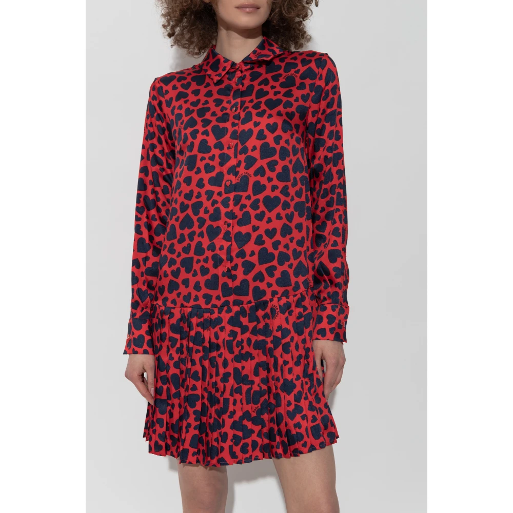Kate Spade Jurk met logo Red Dames