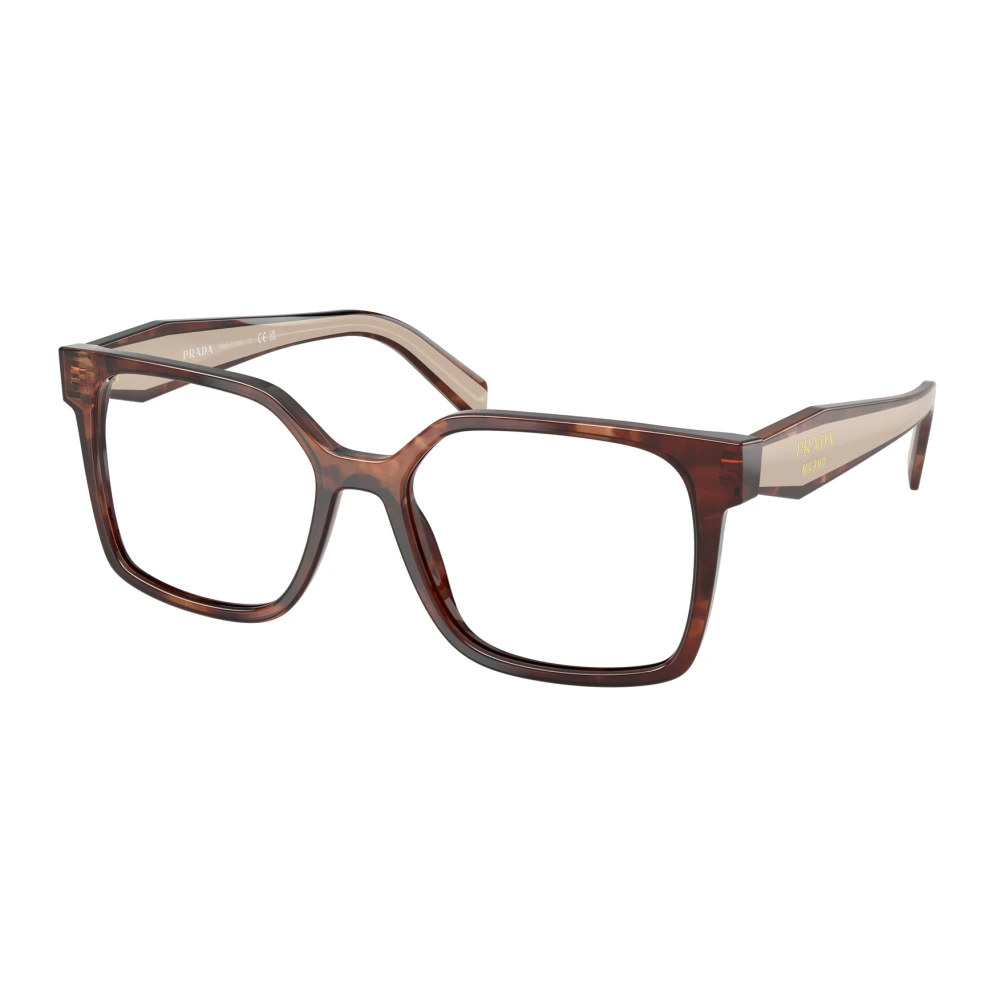 Prada Women's Brown Glasses, 54 Mm, Stylish Eyeglasses